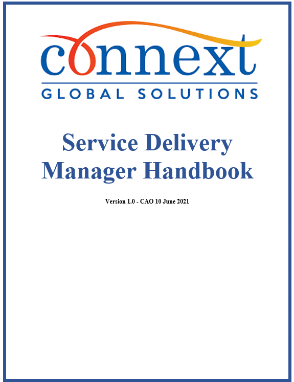 Service Delivery Manager Handbook