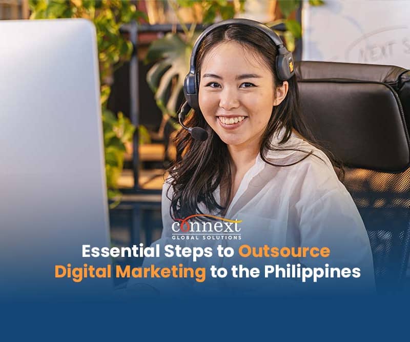 Essential-Steps-to-outsource-digital-marketing-to-the-Philippines-asian-woman-in-office-typing-in-desktop