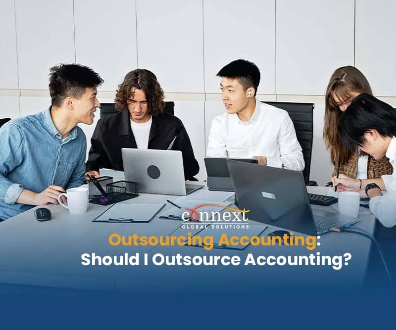 Accounting Outsourcing Should I Outsource Accounting Corporate meeting 5 people