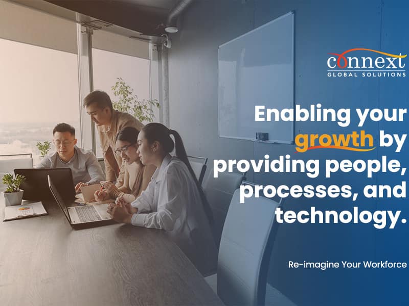 Enabling Your Growth by providing people, processes, and technology