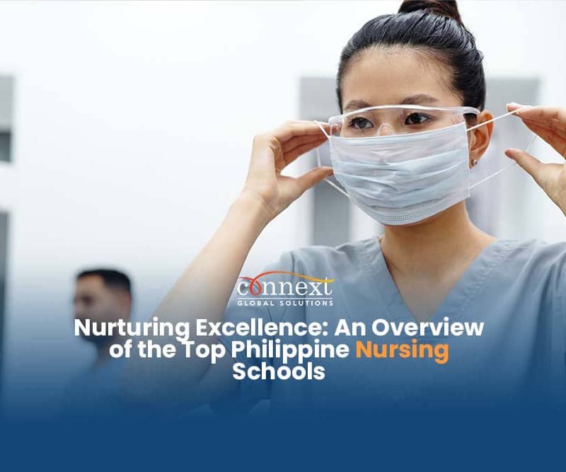 Nurturing Excellence An Overview of the Top Philippine Nursing Schools woman in gray scrub suit wearing mask in hospital