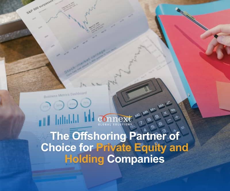 The-Offshoring-Partner-of-Choice-for-Private-Equity-and-Holding-Companies-data-reporting-paperwork-wuth-graphs-with-calculator-Connext