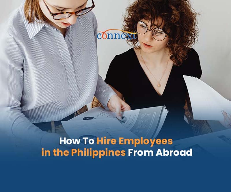 How To Hire Employees in the Philippines From Abroad 2 people in office