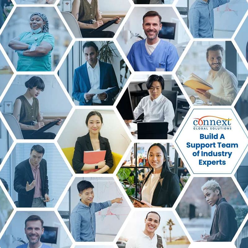 People Connext Global Solutions Build an offshore support team of industry experts business process outsourcing Cloud connectivity
