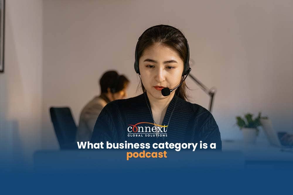 What business category is a podcast?